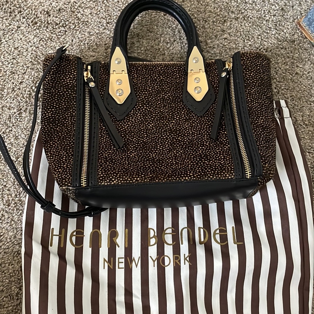 Henri Bendel A List Mini Satchel In Multi Brown - image 8